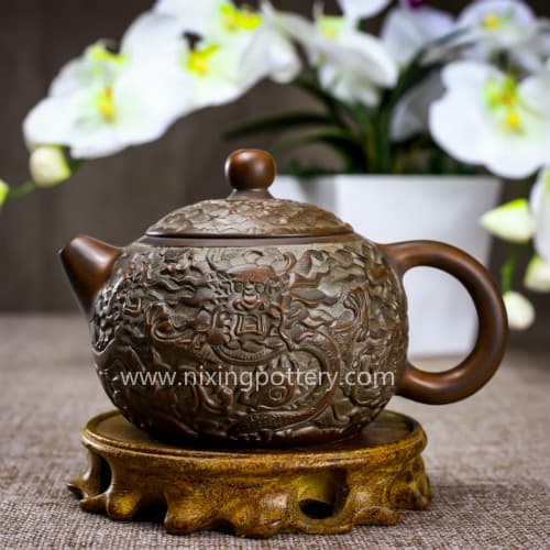 Zisha teapot Qinzhou Nixing c teapot Handmade ceramic teapot